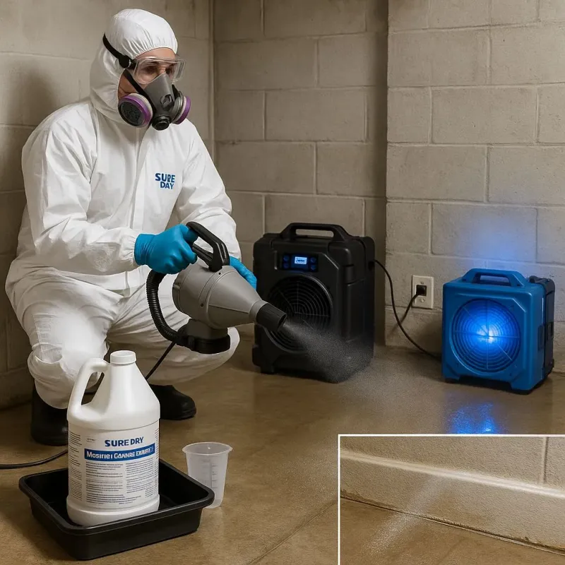 Sanitization and Odor Removal process in North Adams, MA
