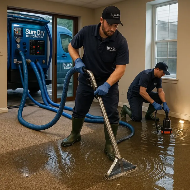 Water Extraction and Removal process in North Adams, MA